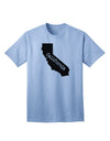 California - United States Shape Adult T-Shirt by TooLoud: A Stylish Representation of California's Iconic Shape-Mens T-shirts-TooLoud-Light-Blue-Small-Davson Sales