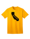 California - United States Shape Adult T-Shirt by TooLoud: A Stylish Representation of California's Iconic Shape-Mens T-shirts-TooLoud-Gold-Small-Davson Sales