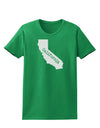 California - United States Shape Womens Dark T-Shirt by TooLoud-Womens T-Shirt-TooLoud-Kelly-Green-X-Small-Davson Sales