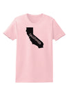 California - United States Shape Womens T-Shirt by TooLoud-Womens T-Shirt-TooLoud-PalePink-X-Small-Davson Sales