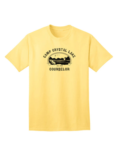 Camp Crystal Lake Counselor - Friday 13 Adult T-Shirt
