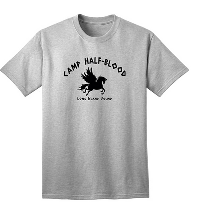 Camp Half Blood Adult Mens T-Shirt-Mens T-Shirt-TooLoud-Ash Gray-Small-Davson Sales