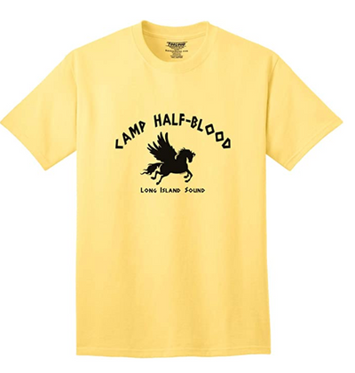 Camp Half Blood Adult Mens T-Shirt-Mens T-Shirt-TooLoud-Yellow-Small-Davson Sales