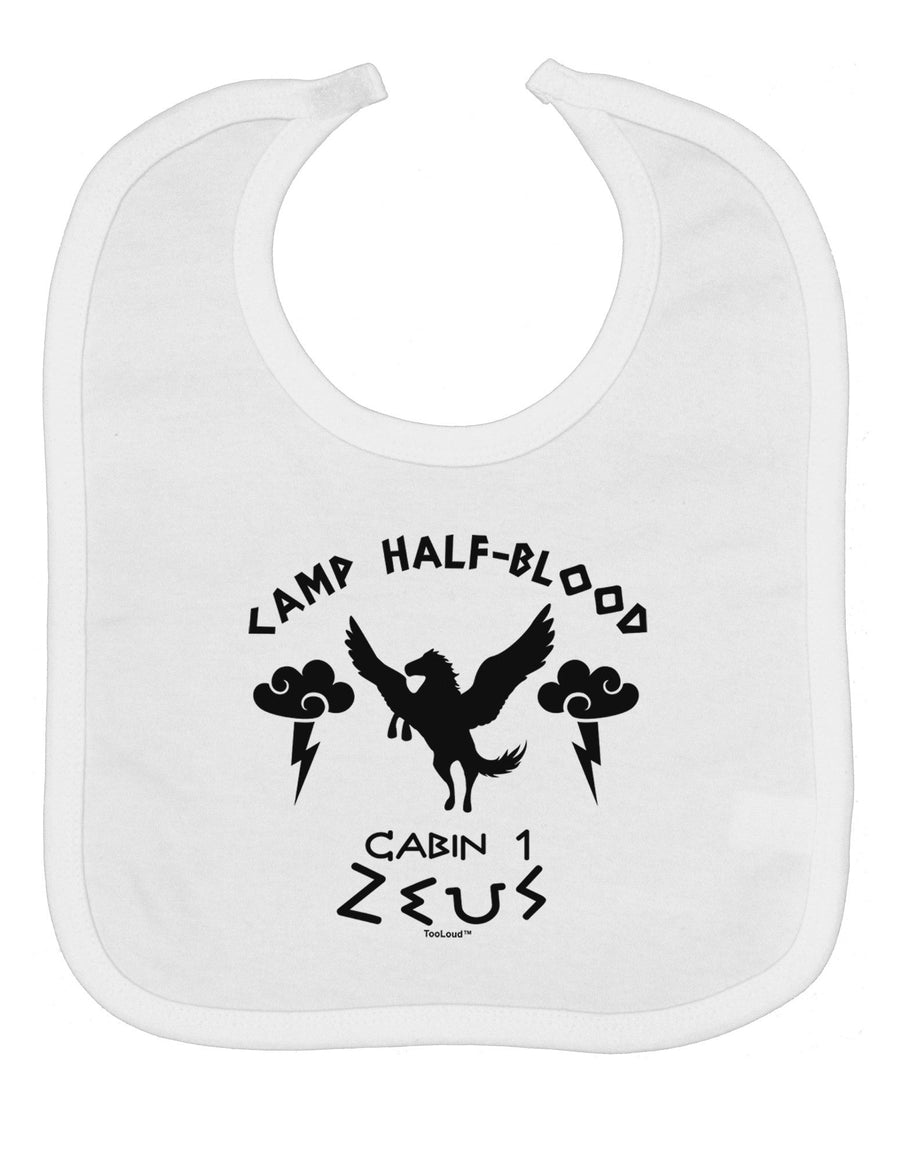 Camp Half Blood Cabin 1 Zeus Baby Bib by