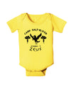 Camp Half Blood Cabin 1 Zeus Baby Romper Bodysuit by-Baby Romper-TooLoud-Yellow-06-Months-Davson Sales