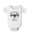 Camp Half Blood Cabin 1 Zeus Baby Romper Bodysuit by-Baby Romper-TooLoud-White-06-Months-Davson Sales