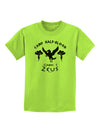 Camp Half Blood Cabin 1 Zeus Childrens T-Shirt-Childrens T-Shirt-TooLoud-Lime-Green-X-Small-Davson Sales