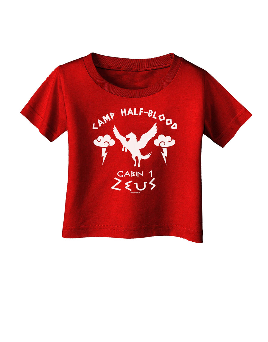 Camp Half Blood Cabin 1 Zeus Infant T-Shirt Dark by-Infant T-Shirt-TooLoud-Black-06-Months-Davson Sales