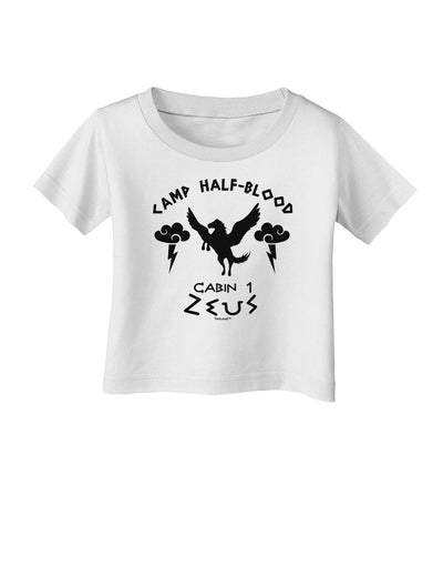 Camp Half Blood Cabin 1 Zeus Infant T-Shirt-Infant T-Shirt-TooLoud-White-06-Months-Davson Sales