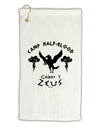 Camp Half Blood Cabin 1 Zeus Micro Terry Gromet Golf Towel 16 x 25 inch by TooLoud-Golf Towel-TooLoud-White-Davson Sales