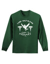 Camp Half Blood Cabin 11 Hermes Adult Long Sleeve Dark T-Shirt-TooLoud-Dark-Green-Small-Davson Sales