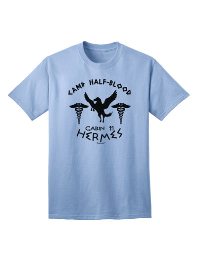 Camp Half Blood Cabin 11 Hermes Adult T-Shirt-Mens T-Shirt-TooLoud-Light-Blue-Small-Davson Sales