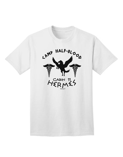 Camp Half Blood Cabin 11 Hermes Adult T-Shirt-Mens T-Shirt-TooLoud-White-Small-Davson Sales