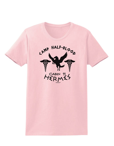 Camp Half Blood Cabin 11 Hermes Womens T-Shirt-Womens T-Shirt-TooLoud-PalePink-X-Small-Davson Sales