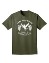 Camp Half Blood Cabin 12 Dionysus Adult Dark T-Shirt-Mens T-Shirt-TooLoud-Military-Green-Small-Davson Sales