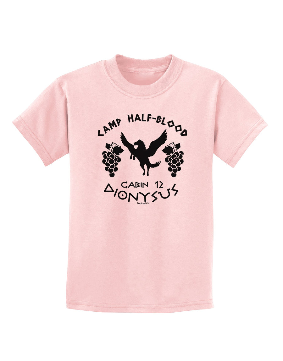 Camp Half Blood Cabin 12 Dionysus Childrens T-Shirt-Childrens T-Shirt-TooLoud-White-X-Small-Davson Sales