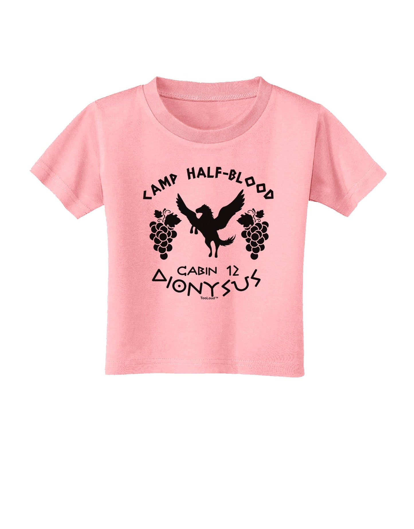 Camp Half Blood Cabin 12 Dionysus Toddler T-Shirt-Toddler T-Shirt-TooLoud-Candy-Pink-2T-Davson Sales
