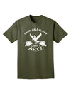 Camp Half Blood Cabin 5 Ares Adult Dark T-Shirt-Mens T-Shirt-TooLoud-Military-Green-Small-Davson Sales