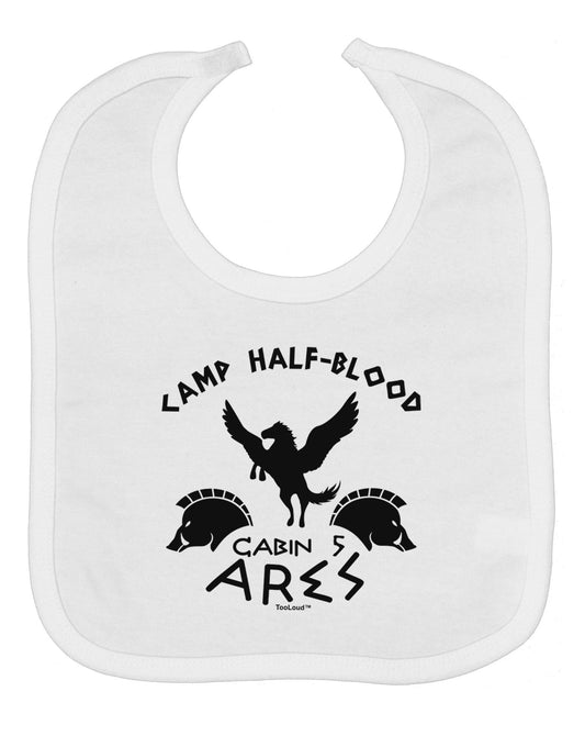 Camp Half Blood Cabin 5 Ares Baby Bib by