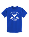 Camp Half Blood Cabin 5 Ares Childrens Dark T-Shirt-Childrens T-Shirt-TooLoud-Royal-Blue-X-Small-Davson Sales