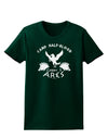 Camp Half Blood Cabin 5 Ares Womens Dark T-Shirt-TooLoud-Forest-Green-Small-Davson Sales