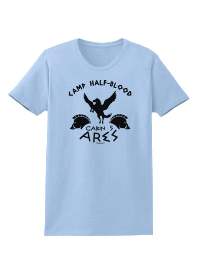 Camp Half Blood Cabin 5 Ares Womens T-Shirt-Womens T-Shirt-TooLoud-Light-Blue-X-Small-Davson Sales