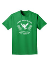 Camp Half Blood Cabin 6 Athena Adult Dark T-Shirt-Mens T-Shirt-TooLoud-Kelly-Green-Small-Davson Sales
