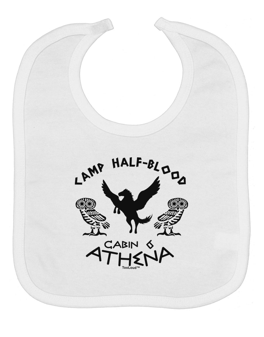 Camp Half Blood Cabin 6 Athena Baby Bib by