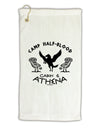 Camp Half Blood Cabin 6 Athena Micro Terry Gromet Golf Towel 16 x 25 inch by TooLoud-Golf Towel-TooLoud-White-Davson Sales