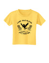 Camp Half Blood Cabin 6 Athena Toddler T-Shirt-Toddler T-Shirt-TooLoud-Yellow-2T-Davson Sales
