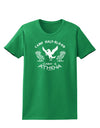 Camp Half Blood Cabin 6 Athena Womens Dark T-Shirt-TooLoud-Kelly-Green-X-Small-Davson Sales