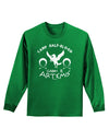 Camp Half Blood Cabin 8 Artemis Adult Long Sleeve Dark T-Shirt-TooLoud-Kelly-Green-Small-Davson Sales