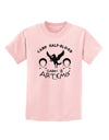 Camp Half Blood Cabin 8 Artemis Childrens T-Shirt-Childrens T-Shirt-TooLoud-PalePink-X-Small-Davson Sales