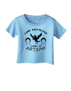 Camp Half Blood Cabin 8 Artemis Infant T-Shirt-Infant T-Shirt-TooLoud-Aquatic-Blue-06-Months-Davson Sales