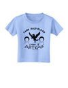 Camp Half Blood Cabin 8 Artemis Toddler T-Shirt-Toddler T-Shirt-TooLoud-Aquatic-Blue-2T-Davson Sales