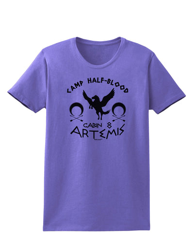 Camp Half Blood Cabin 8 Artemis Womens T-Shirt-Womens T-Shirt-TooLoud-Violet-Small-Davson Sales