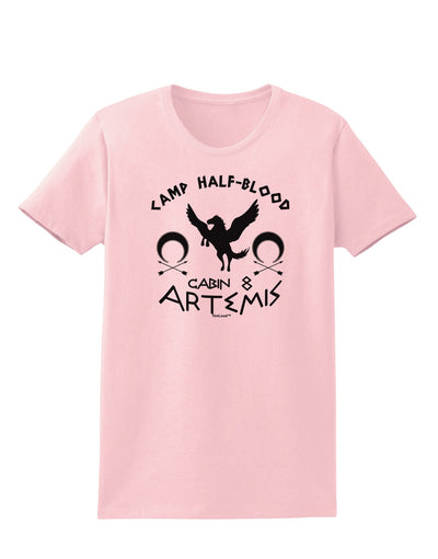 Camp Half Blood Cabin 8 Artemis Womens T-Shirt-Womens T-Shirt-TooLoud-PalePink-Small-Davson Sales