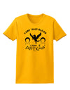 Camp Half Blood Cabin 8 Artemis Womens T-Shirt-Womens T-Shirt-TooLoud-Gold-Small-Davson Sales