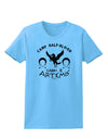 Camp Half Blood Cabin 8 Artemis Womens T-Shirt-Womens T-Shirt-TooLoud-Aquatic-Blue-Small-Davson Sales
