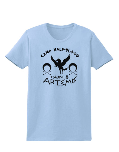 Camp Half Blood Cabin 8 Artemis Womens T-Shirt-Womens T-Shirt-TooLoud-Light-Blue-Small-Davson Sales