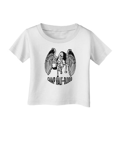 Camp Half-Blood Pegasus Infant T-Shirt-Infant T-Shirt-TooLoud-White-06-Months-Davson Sales