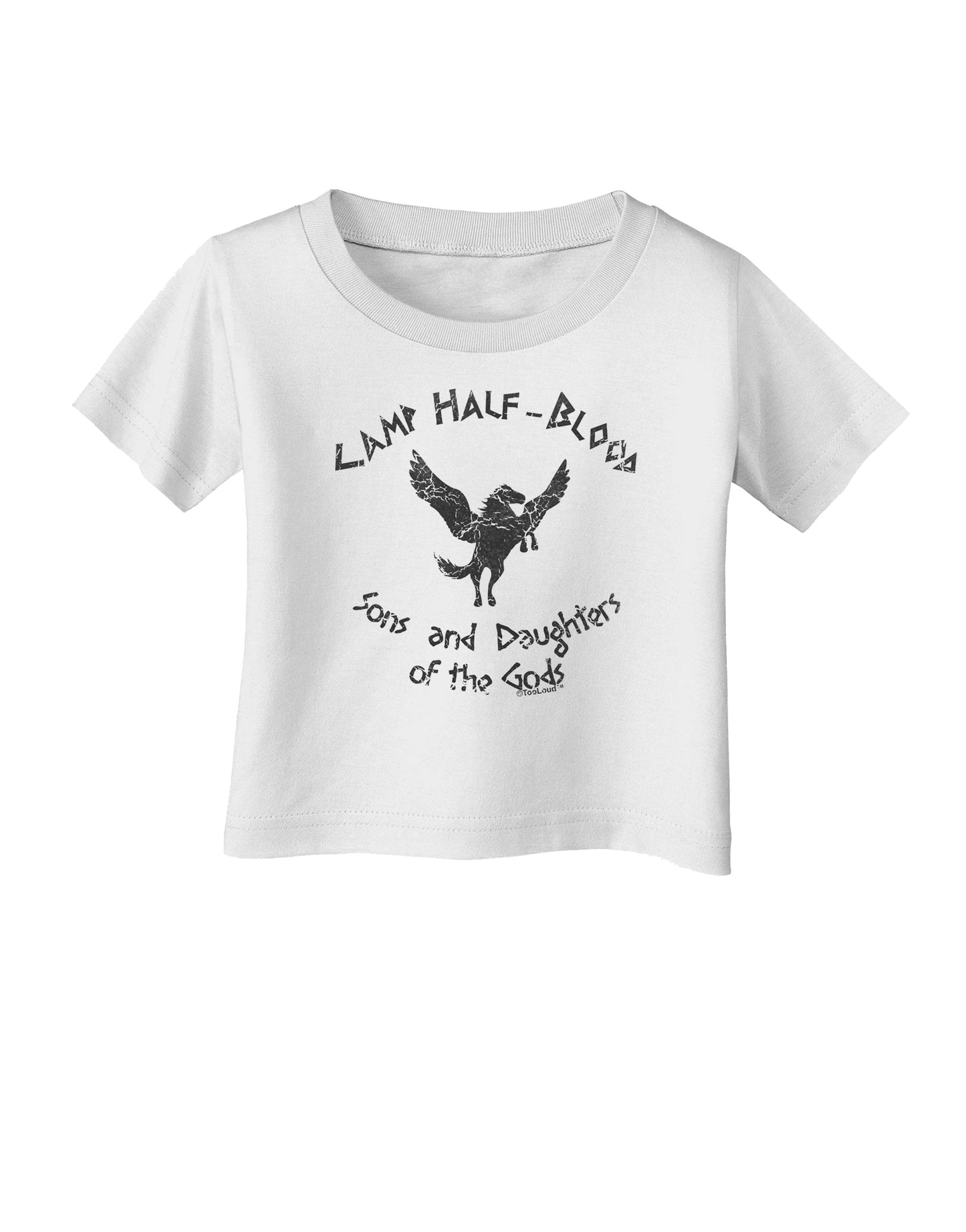 Camp Half-Blood Sons and Daughters Infant T-Shirt-Infant T-Shirt-TooLoud-White-06-Months-Davson Sales