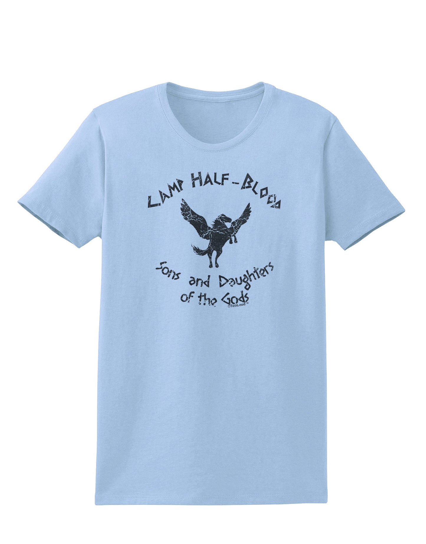 Camp Half-Blood Sons and Daughters Womens T-Shirt-Womens T-Shirt-TooLoud-Light-Blue-X-Small-Davson Sales