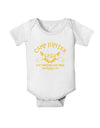 Camp Jupiter - SPQR Banner - Gold Baby Romper Bodysuit by TooLoud-Baby Romper-TooLoud-White-06-Months-Davson Sales