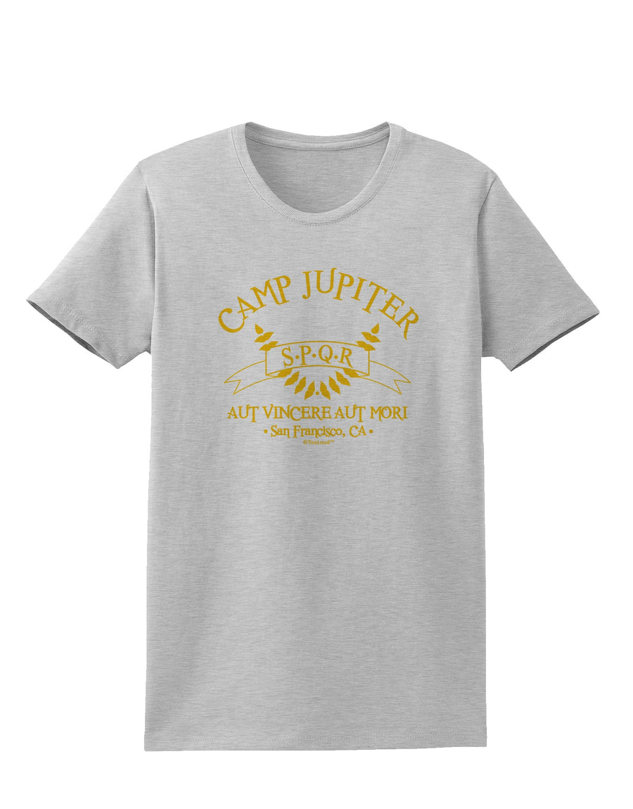 Camp Jupiter - SPQR Banner - Gold Womens T-Shirt by TooLoud-Womens T-Shirt-TooLoud-White-X-Small-Davson Sales