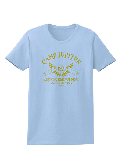 Camp Jupiter - SPQR Banner - Gold Womens T-Shirt by TooLoud-Womens T-Shirt-TooLoud-Light-Blue-X-Small-Davson Sales