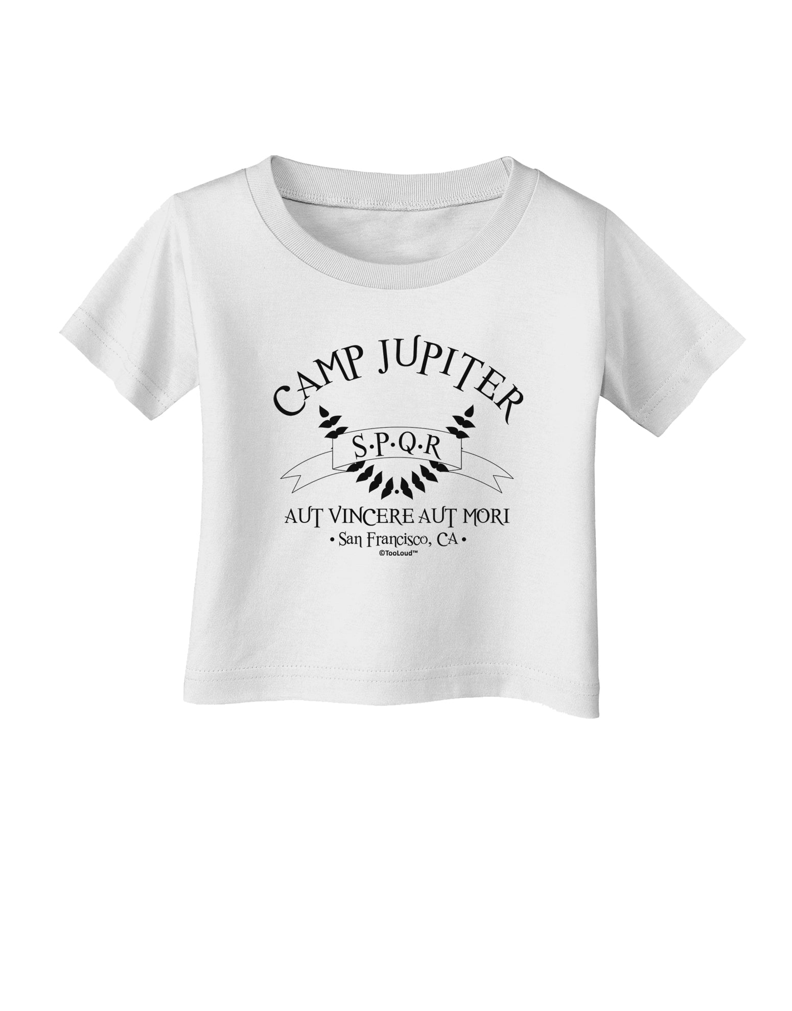 Camp Jupiter - SPQR Banner Infant T-Shirt by TooLoud-Infant T-Shirt-TooLoud-White-06-Months-Davson Sales