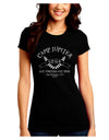 Camp Jupiter - SPQR Banner Juniors Crew Dark T-Shirt by TooLoud-T-Shirts Juniors Tops-TooLoud-Black-Juniors Fitted Small-Davson Sales