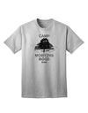 Camp Morning Wood Staff - Black and White Adult T-Shirt-Mens T-shirts-TooLoud-White-Small-Davson Sales