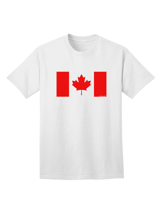 Canadian Flag Maple Leaf Colors - Premium Adult T-Shirt Collection-Mens T-shirts-TooLoud-White-Small-Davson Sales